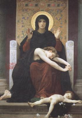 Adolphe William Bouguereau Vierge consolatrice (mk26) oil painting image